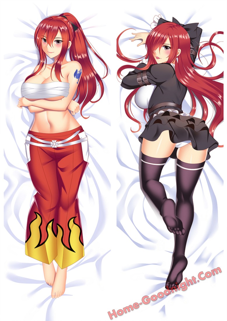 Erza Scarlet - Fairy Tail Hugging body anime cuddle pillowcovers